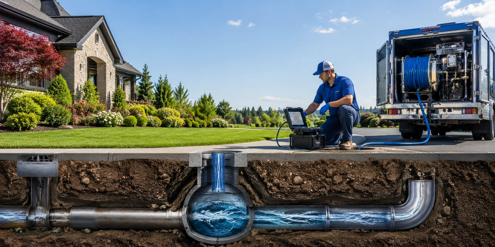 Drainage restoration information for Woodford, WI